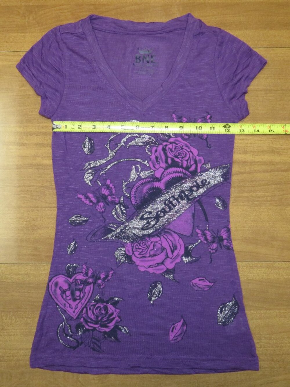 Vnt Y2K South Pole Shirt - Color: Purple; Size: Small
